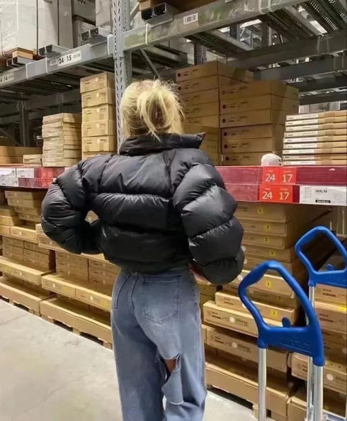 Winter Down Bread Puffer Jacket